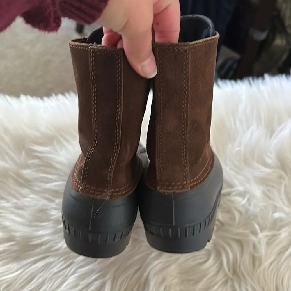 Kids Waterproof Lace Up Boots Size 11